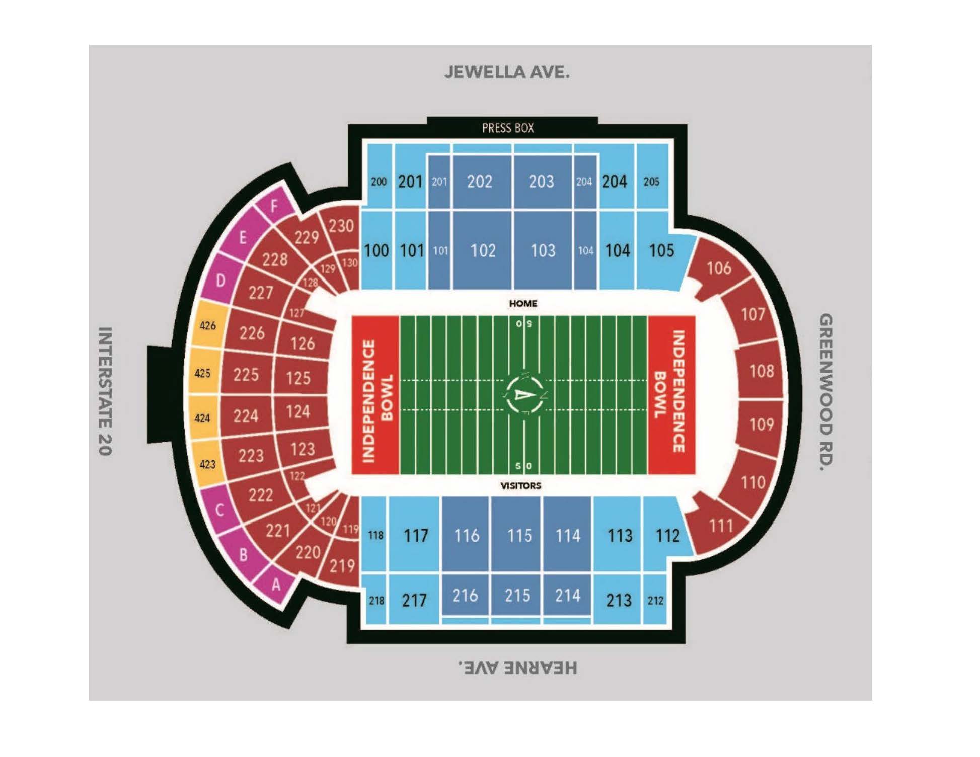 Stadium Map